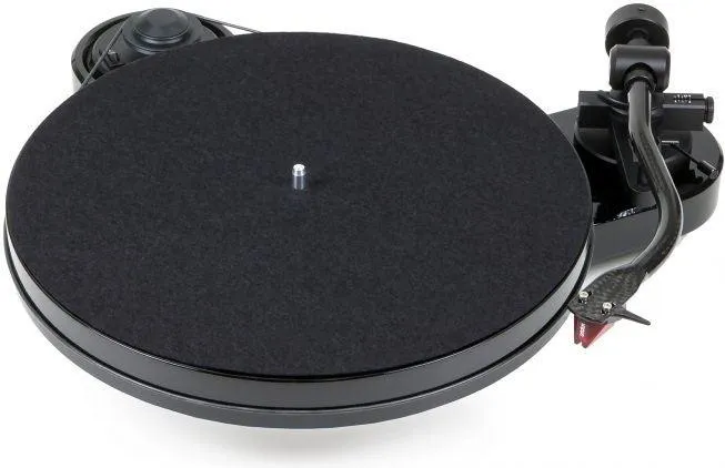 PRO-JECT RPM 1 giradischi Carbon con braccio a S da 8,6'', NERO - senza testina