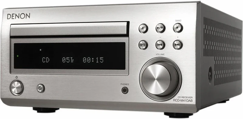 DENON RCD-M41DAB NERO Sintoamplificatore Micro HiFi con CD, Bluetooth e Radio FM/DAB/DAB+