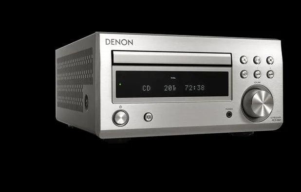 DENON RCD-M41DAB SILVER Sintoamplificatore Micro HiFi con CD, Bluetooth e Radio FM/DAB/DAB+
