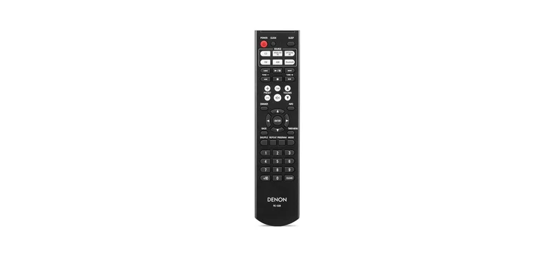 DENON D-T1 Sistema Micro HI-FI con sintonizzatore AM/FM + diffusori, NERO