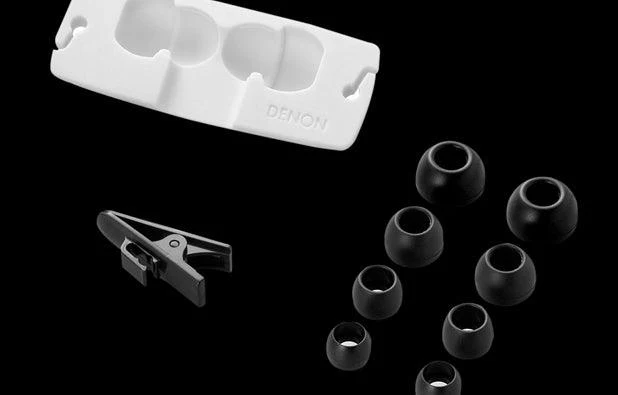 DENON AH-C260 Cuffia stereo In-Ear con ottimizzatore acustico, NERO
