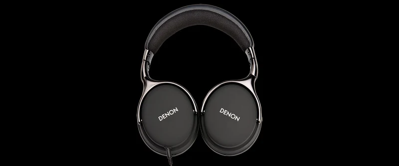 DENON AH-D1200 Cuffie stereo On-Ear da esterno, NERO