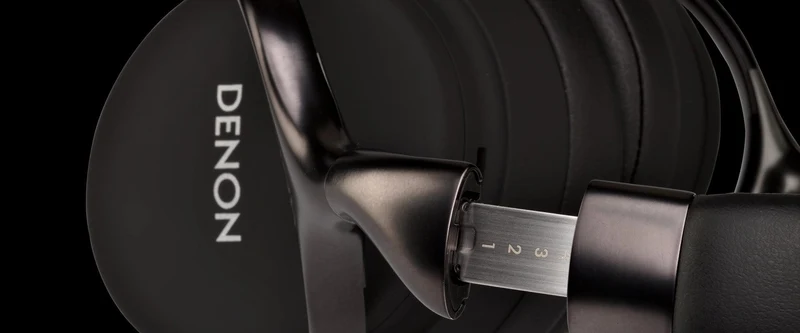 DENON AH-D1200 Cuffie stereo On-Ear da esterno, NERO