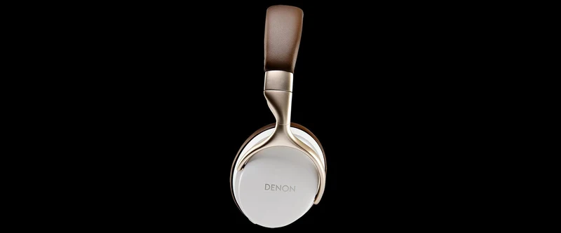 DENON AH-D1200 Cuffie stereo On-Ear da esterno, BIANCO