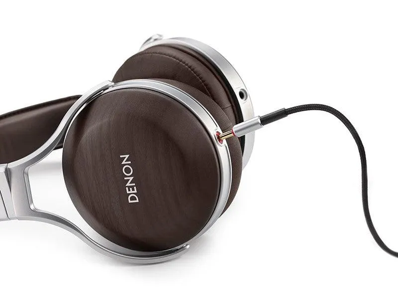 DENON AH-D5200EM Cuffia Overear, Driver FreeEdge da 50mm a bassa distorsione