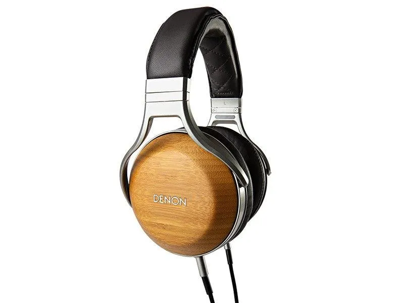 DENON AH-D9200EM Cuffia stereo over-ear Hi-End di riferimento Bamboo MADE IN JAPAN!