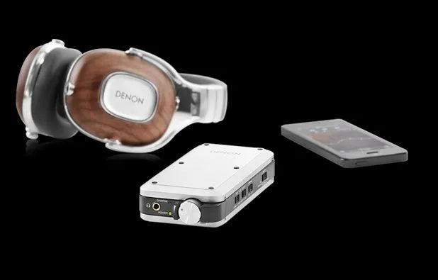 DENON DA-10 Amplificatore per cuffia portatile a batteria/Convertitore D/A