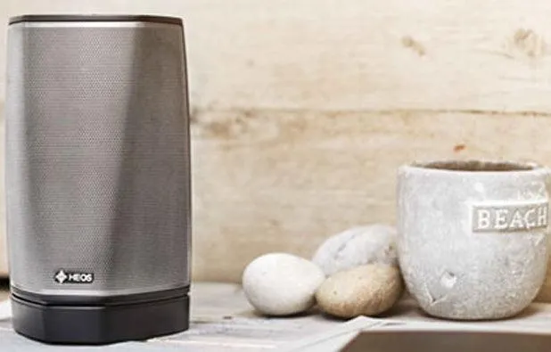 DENON HEOS 1 HS2 Diffusore wireless amplificato per streaming audio, NERO