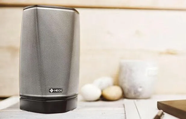 DENON HEOS 1 HS2 Diffusore wireless amplificato per streaming audio, NERO