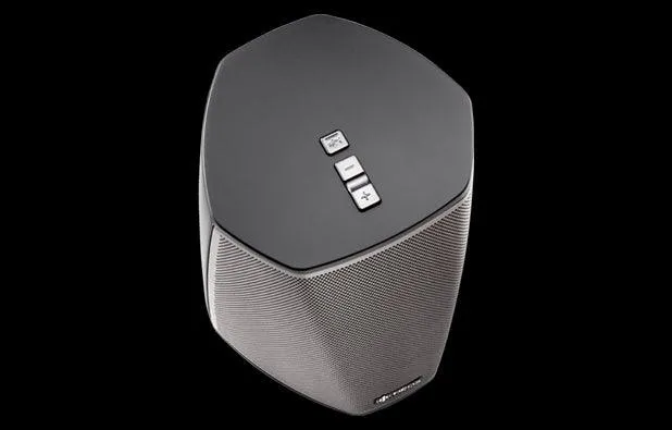 DENON HEOS 1 HS2 Diffusore wireless amplificato per streaming audio, NERO