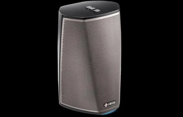 DENON HEOS 1 HS2 Diffusore wireless amplificato per streaming audio, NERO