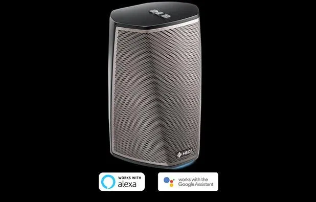 DENON HEOS 1 HS2 Diffusore wireless amplificato per streaming audio, NERO