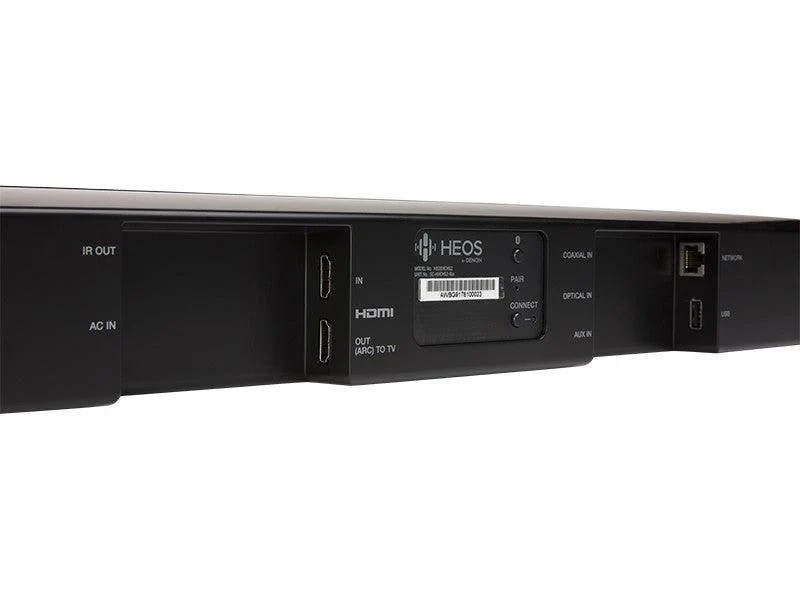DENON HEOS HC HS2 Soundbar wireless professionale per smart TV ,NERO