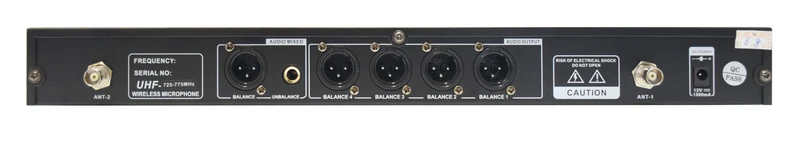 karma SET 8042PAL Kit 4 radiomicrofoni UHF palmari