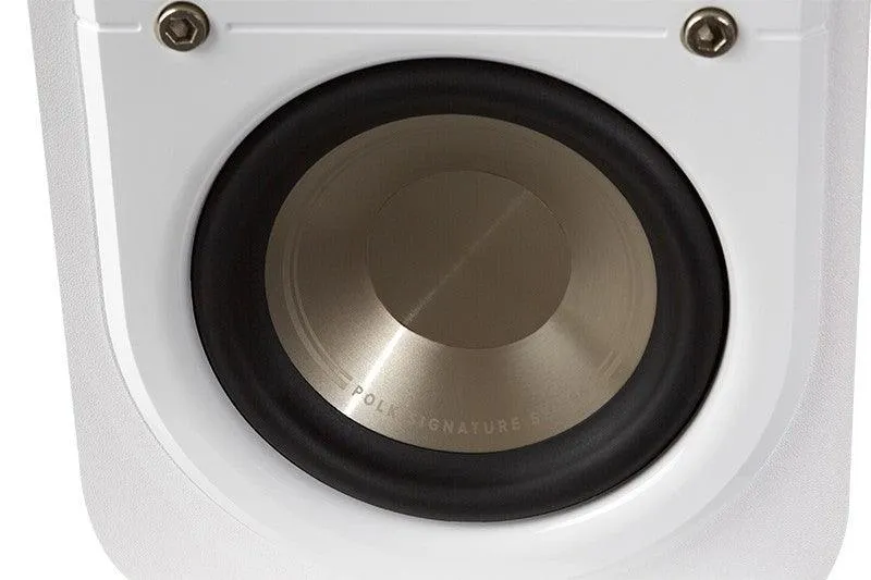 POLK AUDIO S10e Diffusori bookshelf a 2 vie bass reflex COPPIA, BIANCO