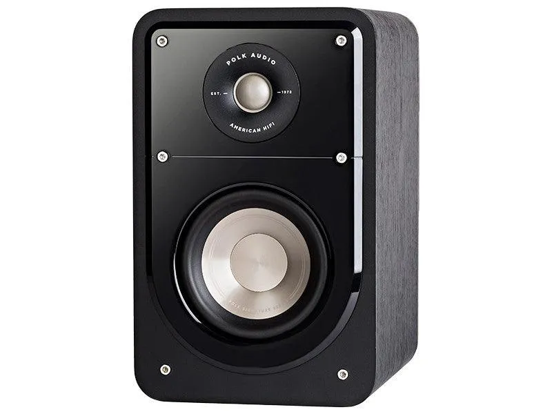 POLK AUDIO S15e Diffusori bookshelf a 2 vie bass reflex COPPIA, NERO