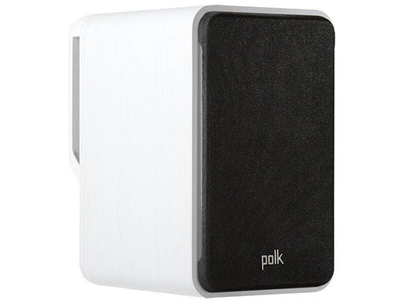 POLK AUDIO S15e Diffusori bookshelf a 2 vie bass reflex COPPIA, BIANCO