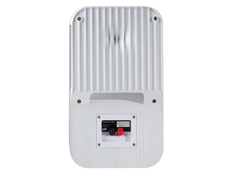POLK AUDIO S20e Diffusori bookshelf a 2 vie bass reflex posteriore Power Port, COPPIA BIANCO