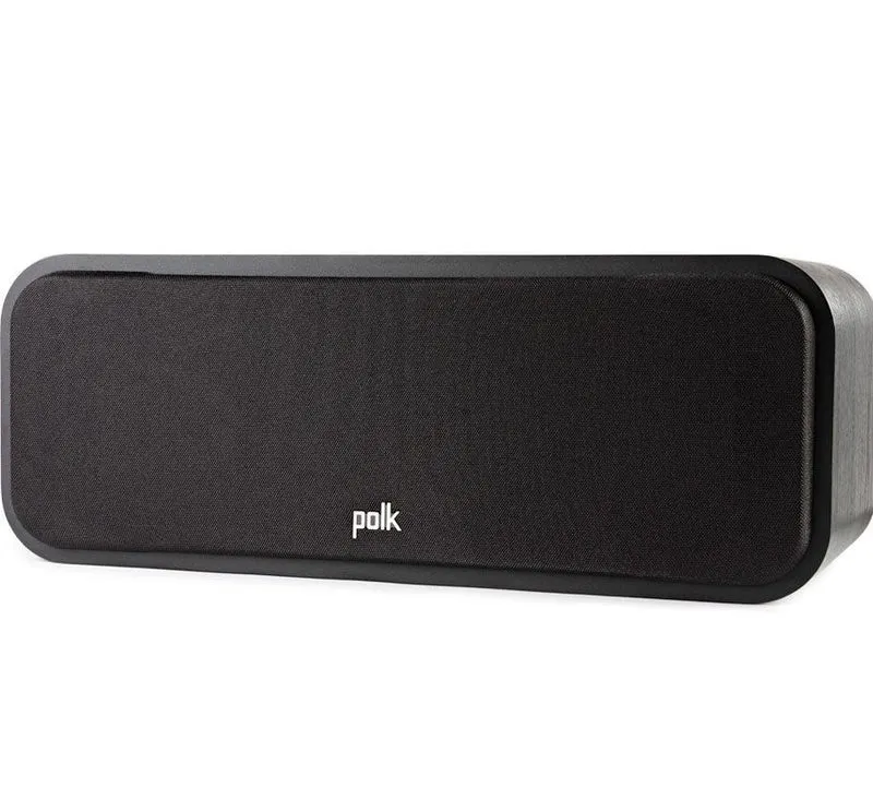 POLK AUDIO S30e Diffusore centrale a 2 vie bass reflex posteriore Power Port, NERO