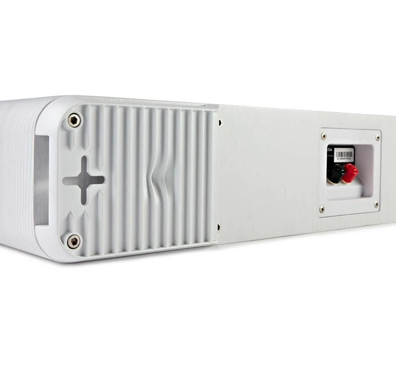 POLK AUDIO S35e Diffusore centrale slim a 2 vie doppio bass reflex posteriore Power Port, BIANCO