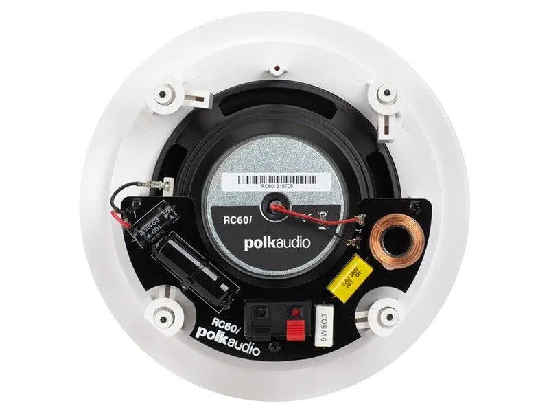 POLK AUDIO RC60i Diffusori a 2 vie coassiali da incasso, COPPIA
