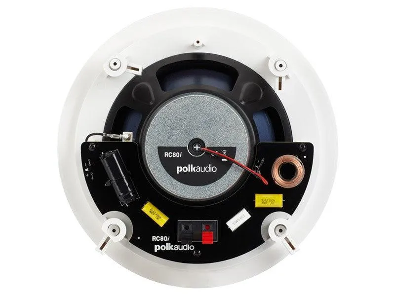 POLK AUDIO RC80i Diffusori a 2 vie coassiali da incasso, COPPIA