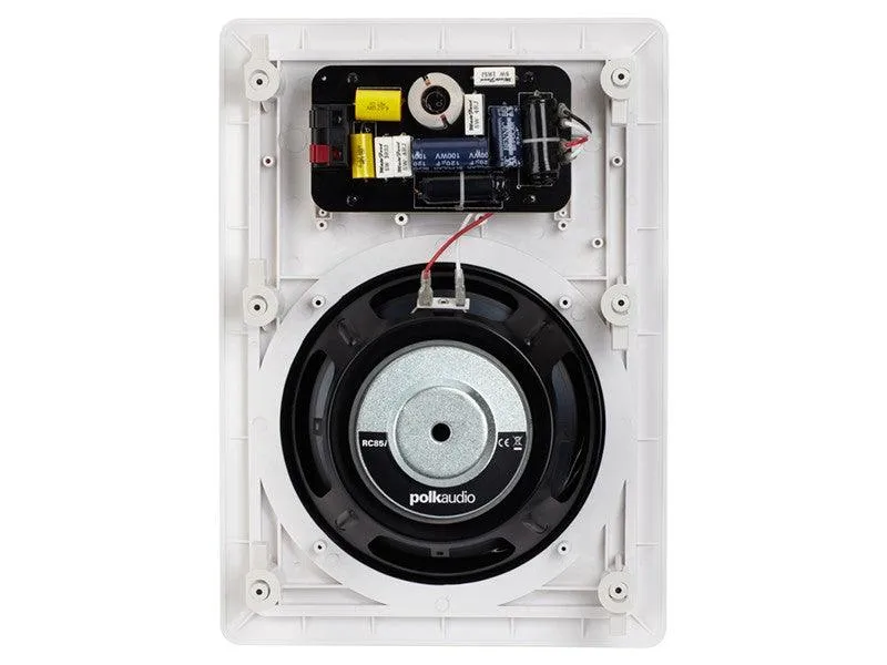 POLK AUDIO RC85i Diffusori a 2 vie rettangolari da incasso, COPPIA