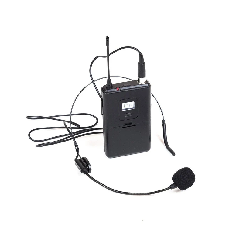Master Audio BE5035T Radiomicrofoni COPPIA ad archetto sistema wireless UHF doppio canale