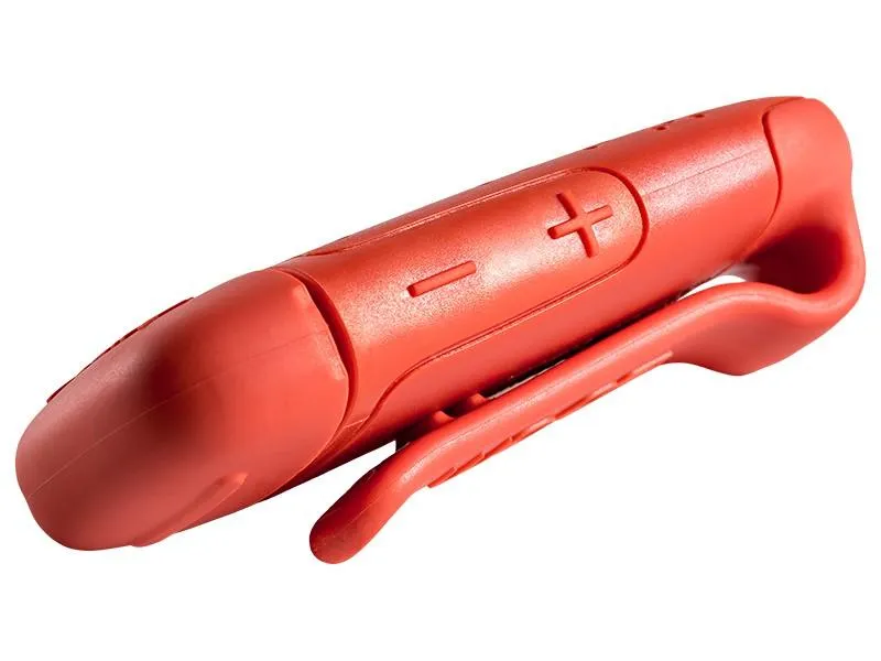 POLK AUDIO Bit Diffusore Bluetooth portatile ultra compatto e impermeabile, ROSSO