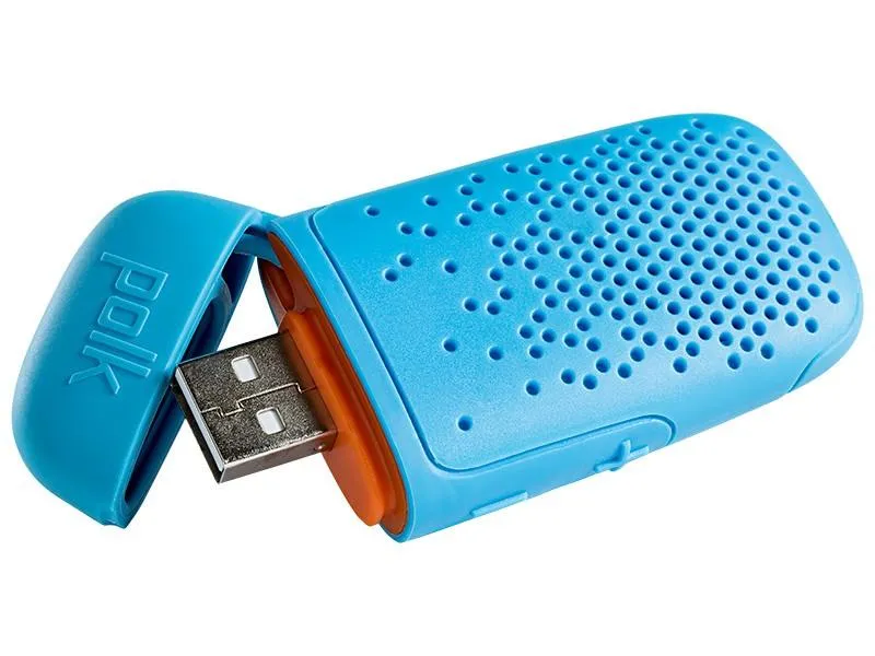 POLK AUDIO Bit Diffusore Bluetooth portatile ultra compatto e impermeabile, BLU