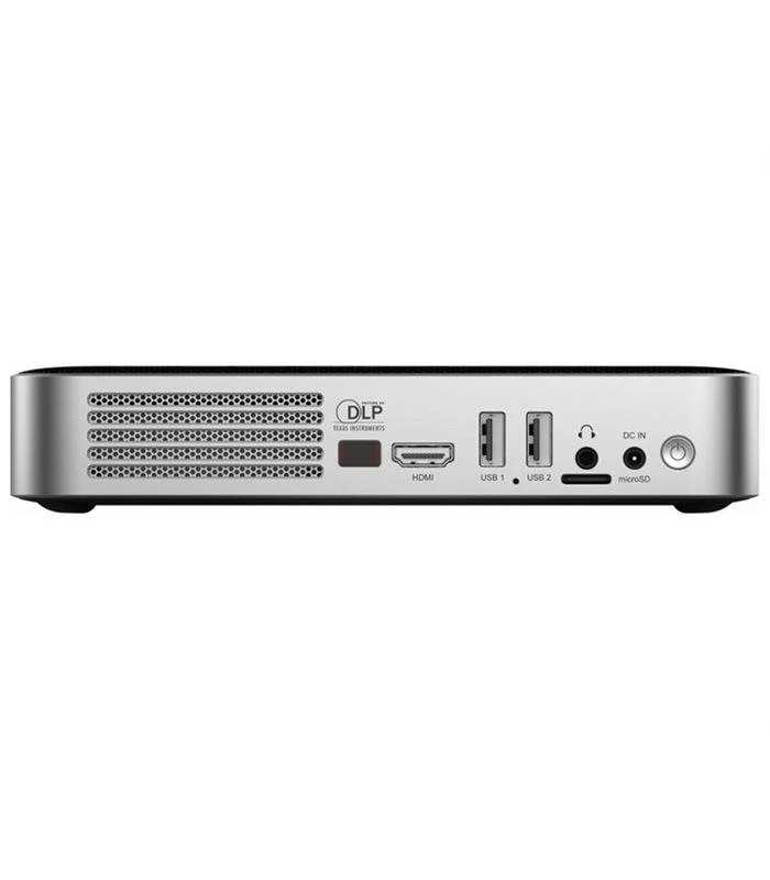 VIVITEK Qumi Q38 Videoproiettore WiFi Tascabile LED DLP 1080p, 1.920x1.080, batteria integrata 12.000 mA - NERO