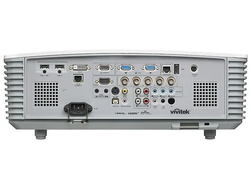 VIVITEK DH3331 Videoproiettore DLP 3D 1080p per ambienti luminosi, 1920x1080, 5.000 Lumen