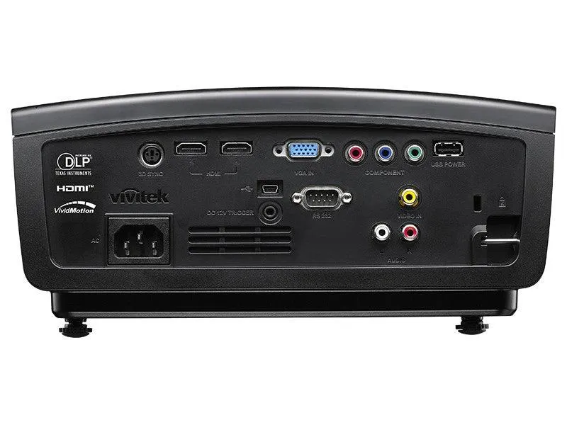 VIVITEK H1188 Videoproiettore Home Theater DLP 3D 1080p, 2.000 Lumen ANSI ottimizzati per Video REC709