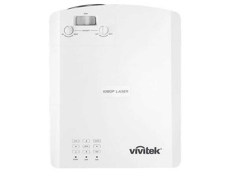 VIVITEK DH4661Z Videoproiettore LASER DLP 3D 1.080p per ambienti luminosi, 1.920x1.080, 5.000 Lumen ANSI