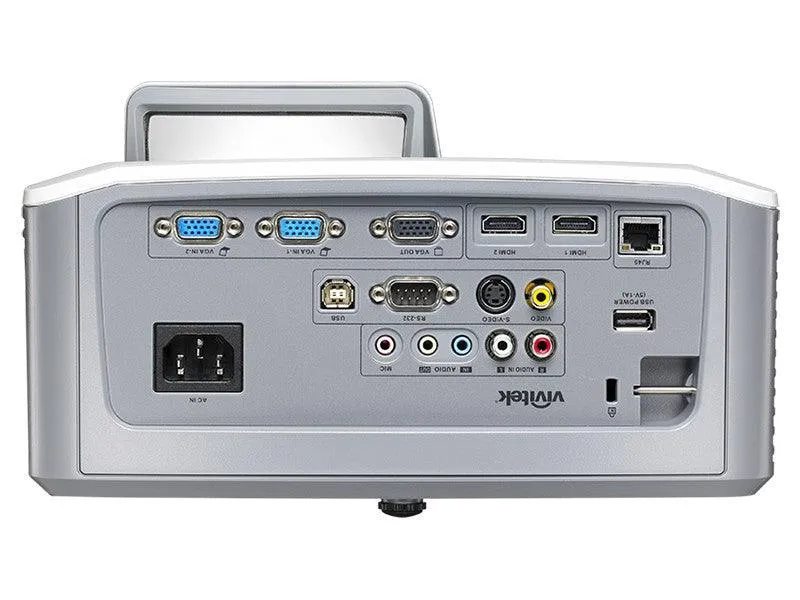 VIVITEK DH758UST Videoproiettore Semi Ultra Grandangolare DLP 3D 1080p, 3.000 Lumen, rapporto di tiro 0,33:1