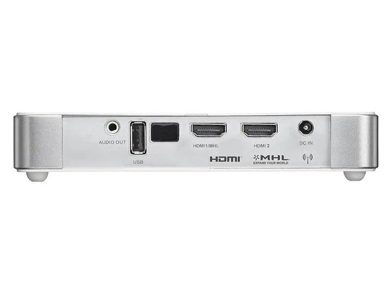 VIVITEK Qumi Q6 Videoproiettore WiFi Tascabile LED DLP WXGA, 1280x720, 800 Lumen - ARANCIO