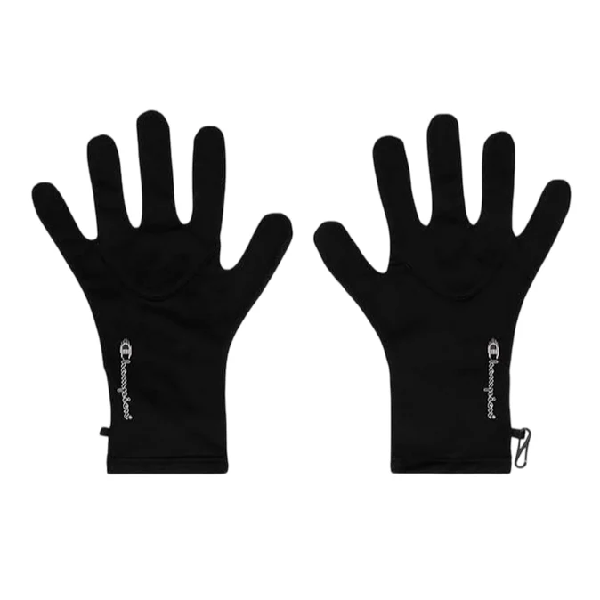 Champion guanto tecnico con micropile e dita touch 806056 KK001 nero