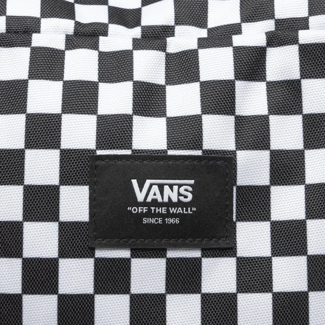 Vans zaino per la scuola o per il tempo libero Old Skool Check VN000H4XY281 bianco-nero