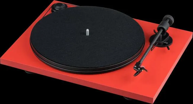 PRO-JECT Primary E ROSSO Giradischi Plug & Play Audiophile
