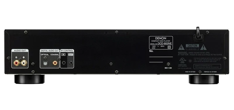 DENON DCD-800NE BLACK Lettore HI-FI CD,CD-R,CD-RW, MP3 e WMA FLAC 192/24
