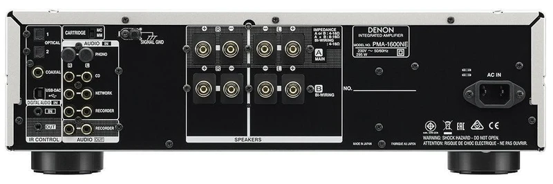 DENON PMA-1600NE Amplificatore integrato HIGH END, 70+70W RMS, NERO