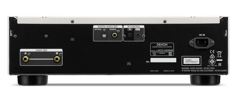 Denon DCD-2500NE Lettore CD/SACD/WMA/MP3 su 2 canali, AL32 Processing Plus, Convertitori D/A 32bit/192KHz