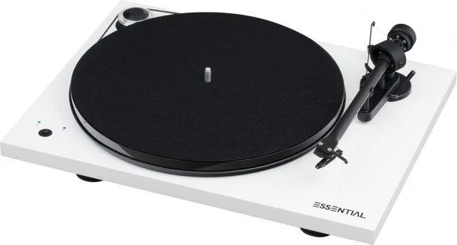 PRO-JECT Essential III SB Giradirschi audiophile Speed Box testina Ortofon, BIANCO