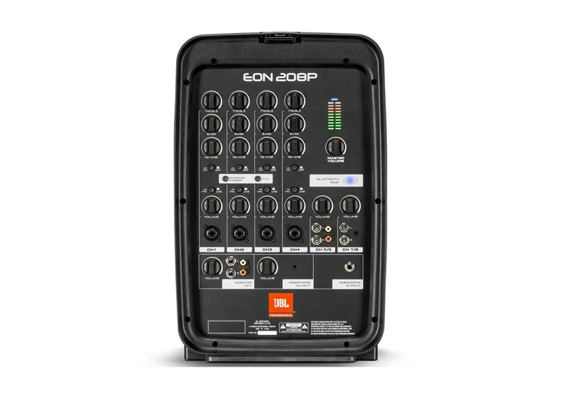 JBL EON 208P SISTEMA AMPLIFICATO PORTATILE 2 VIE / 8" CON MIXER 8 CANALI E BLUETOOTH