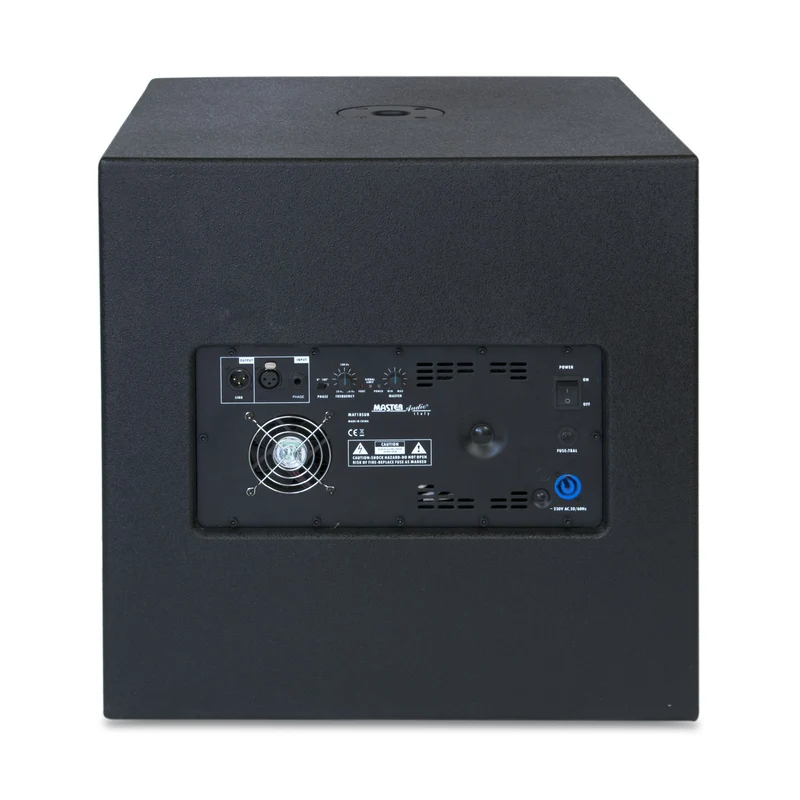 Master Audio MAT18SUB Subwoofer amplificato 18" (457 mm) 8 ohm 500W RMS