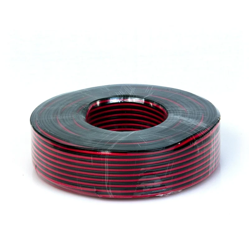 Master Audio QX5100/2 Piattina rosso/nero 2*2.0mmq rocchetta da 100 metri