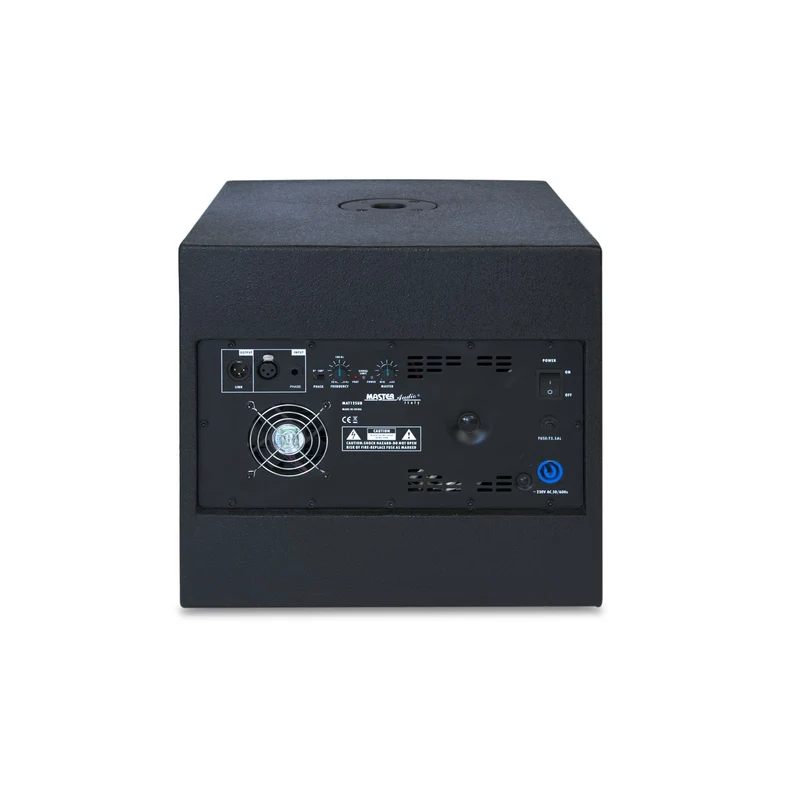 Master Audio MAT12SUB Subwoofer amplificato 12" (300mm) 8 ohm 300W RMS