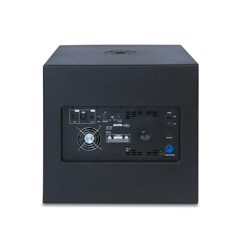 Master Audio MAT15SUB Subwoofer amplificato 15" (380mm) 8 ohm 400W RMS