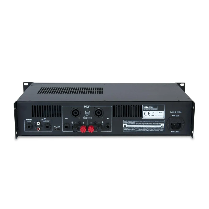 Master Audio MQA5100 Amplificatore professionale 2 canali 450W RMS