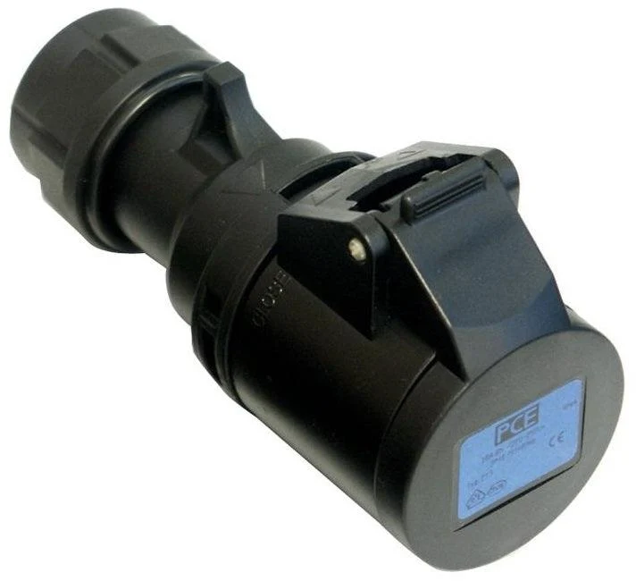 PROLUNGA CORRENTE 10 METRI CAVO NEOPRENE/H07RN-F 3x2.5MM2 CEE 16A P+N+T IP44 3P SPINA-PRESA PCE NERA